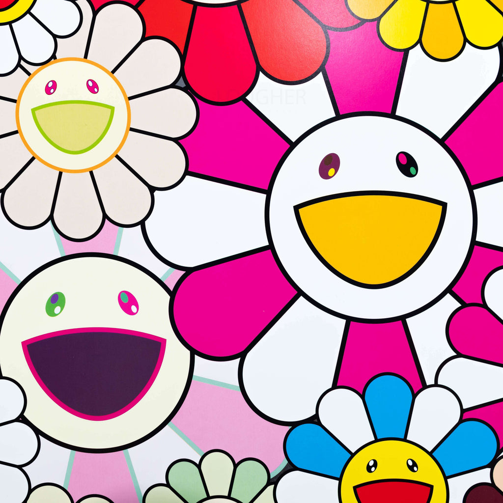 Takashi Murakami Flowers Blooming in This World and the Land of Nirvana, 2  Print