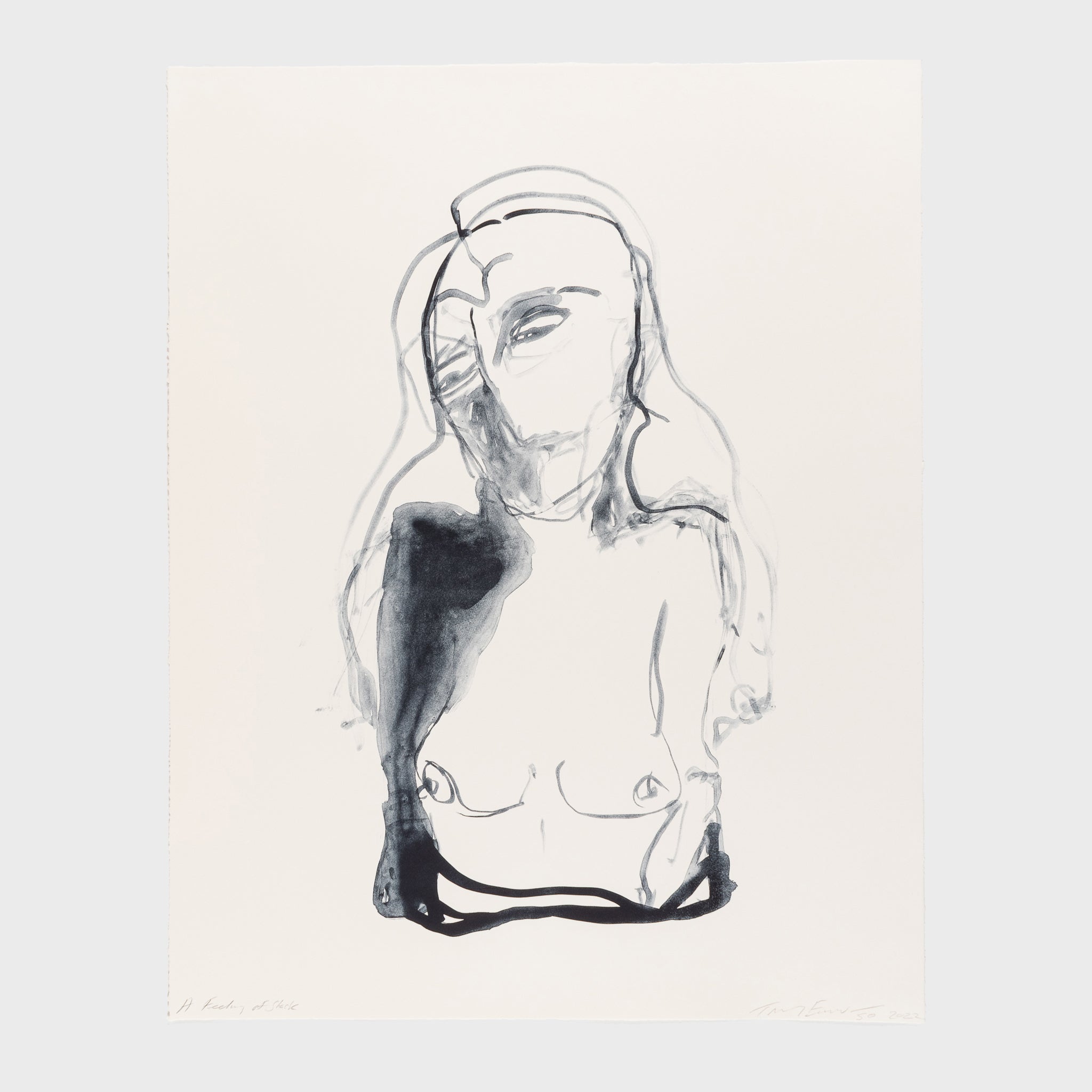 Tracey Emin, A Feeling of Shock (from A Journey to Death), 2022 For Sale | Lougher Contemporary 