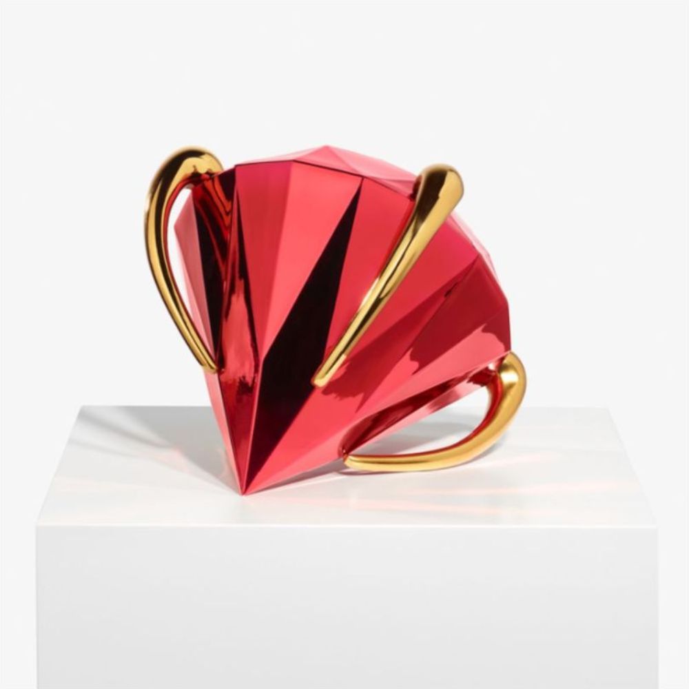 Jeff Koons, Diamond (Red), 2020