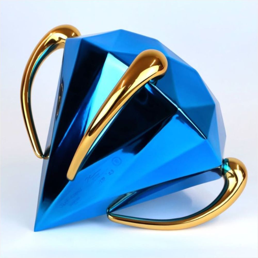 Jeff Koons, Diamond (Blue), 2023