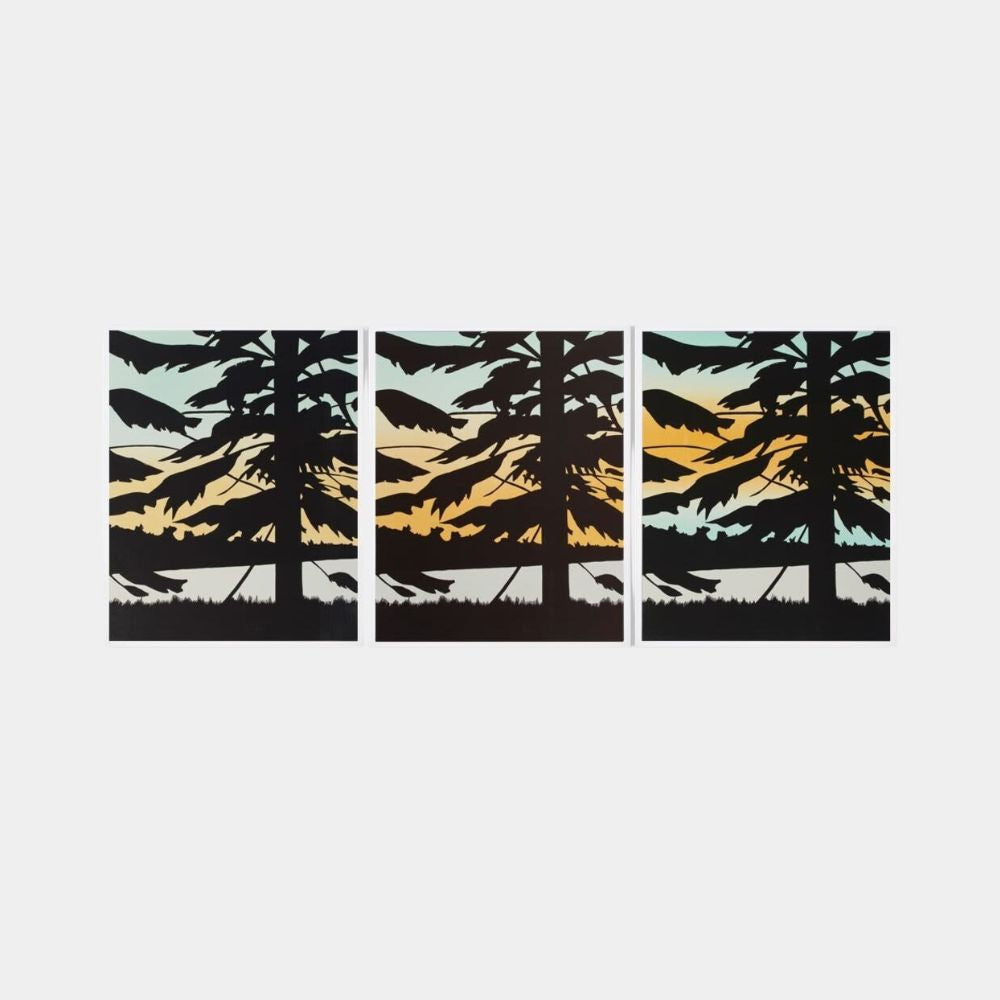 Alex Katz, Twilight (Portfolio of 3), 2009