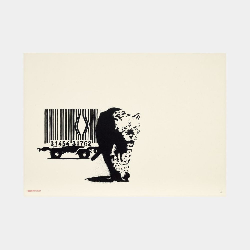 Banksy, Barcode (Unsigned), 2006