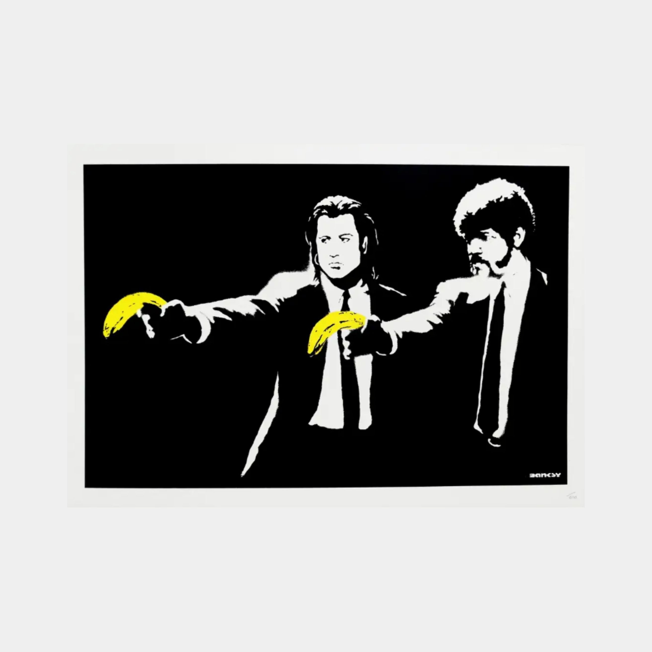 Banksy, Pulp Fiction (Unsigned), 2004