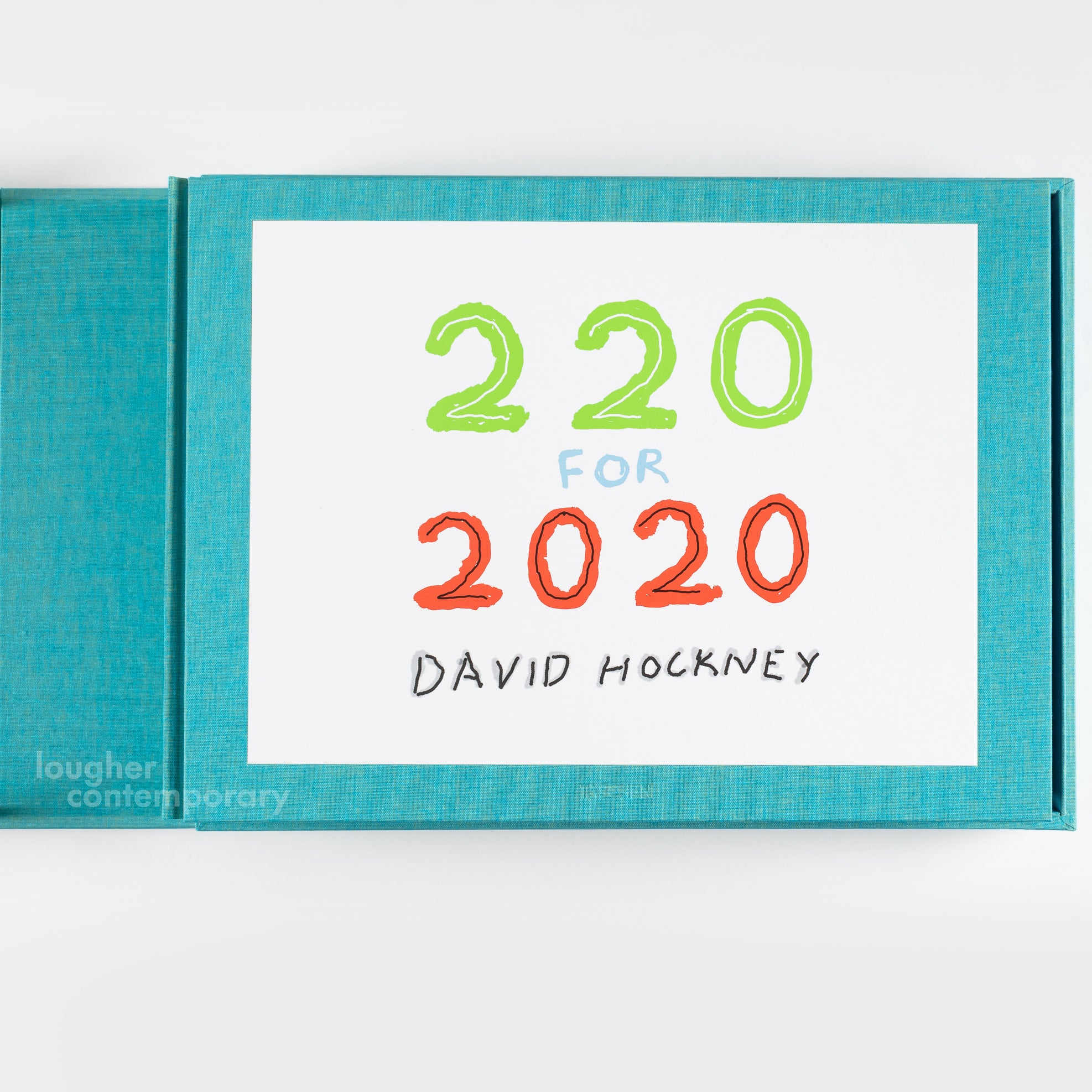 David Hockney, Spilt Ink with Tests (from 220 for 2020), 2020 For Sale | Lougher Contemporary 
