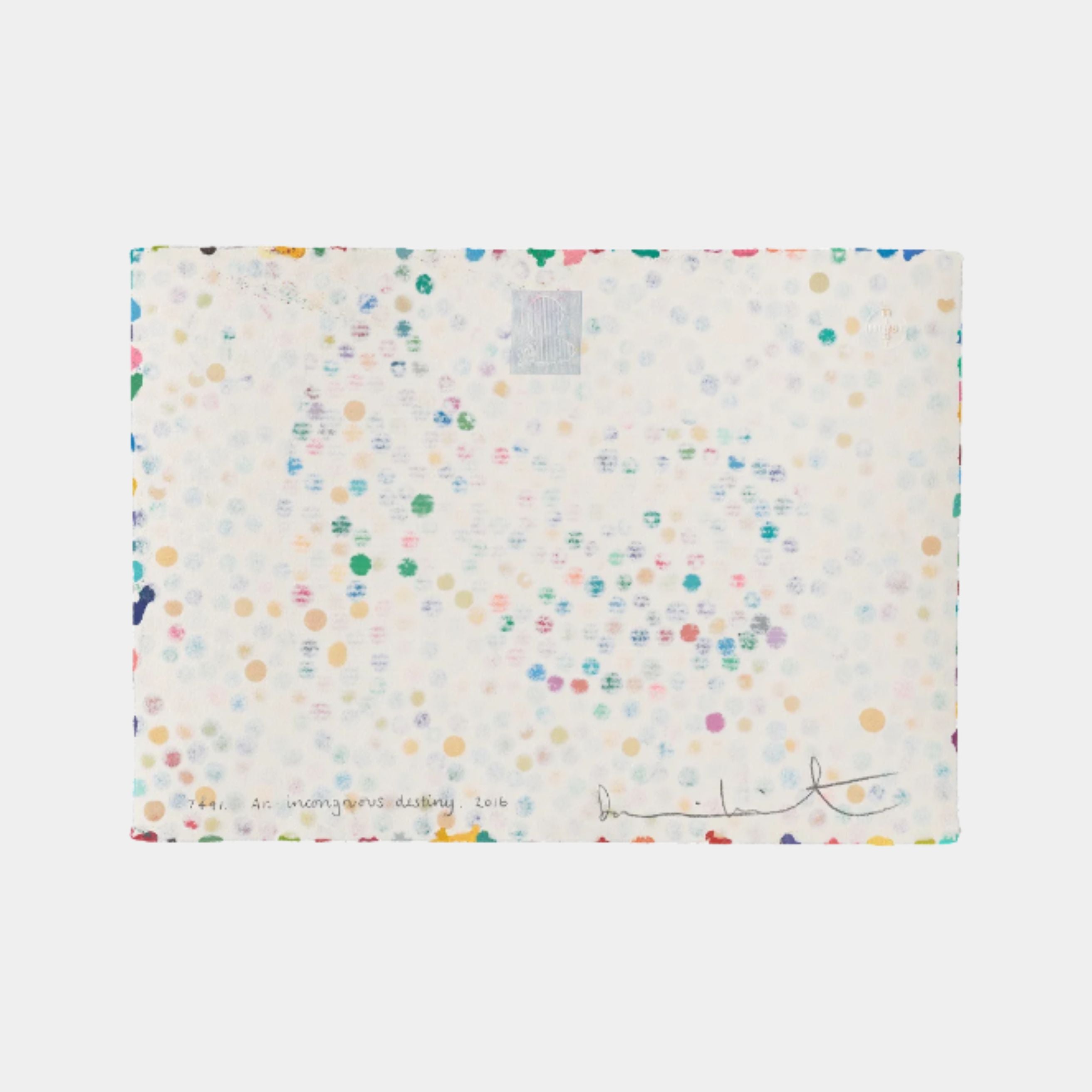 Damien Hirst, 7,491. An incongruous destiny (from The Currency), 2016