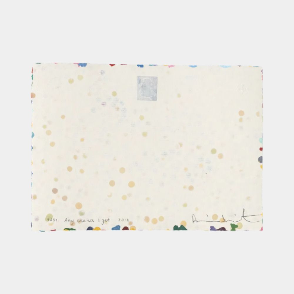 Damien Hirst, 9,231. Any chance I can get (from The Currency), 2016