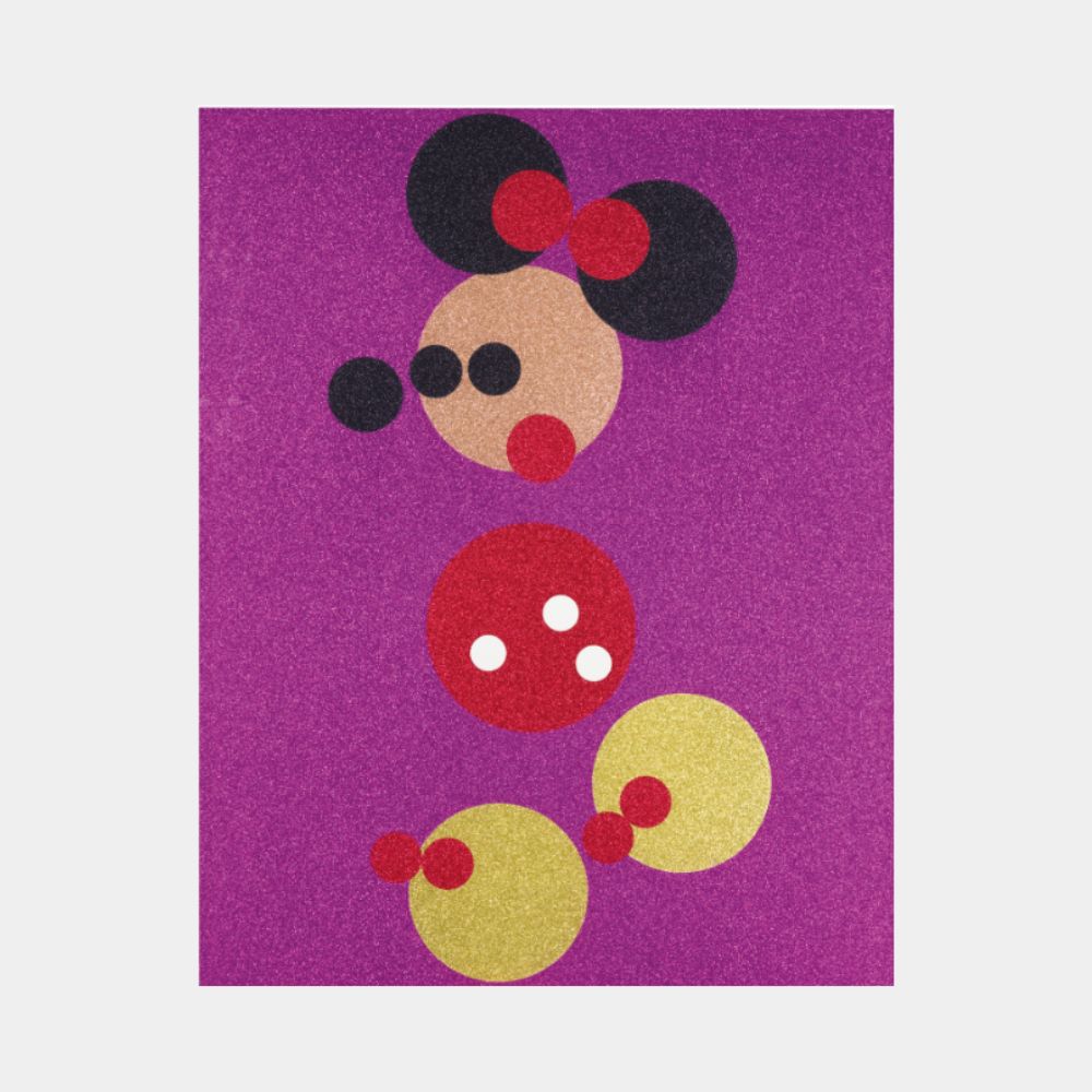 Damien Hirst, Minnie (Pink glitter) (Small), 2016