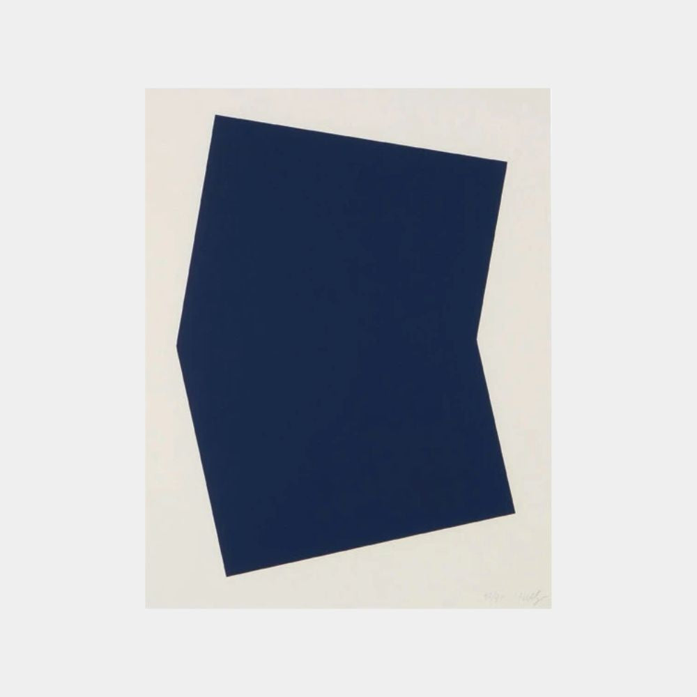 Ellsworth Kelly, Dark Blue, 2001