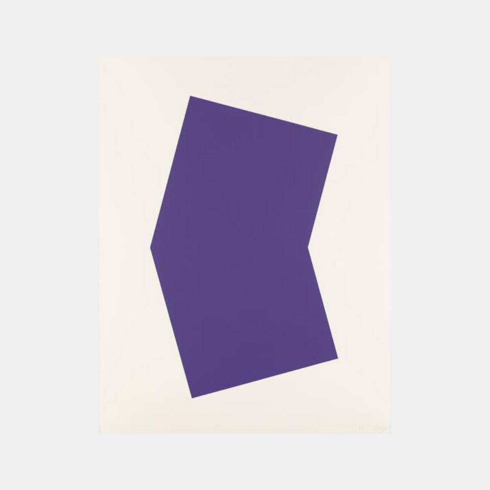 Ellsworth Kelly, Purple, 2001