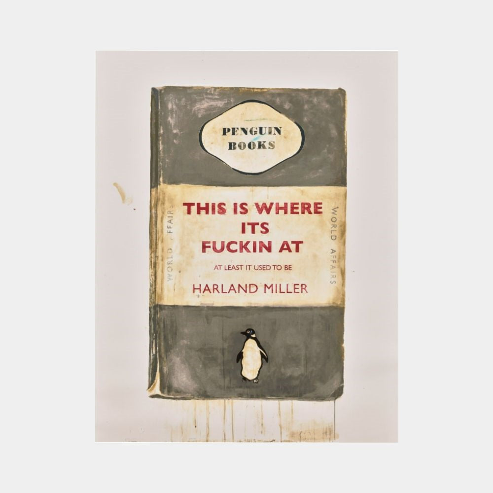 Harland Miller, This Is Where It's Fucking At, 2012