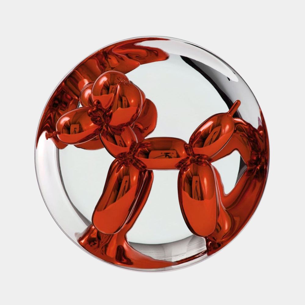 Jeff Koons, Balloon Dog (Orange), 2015