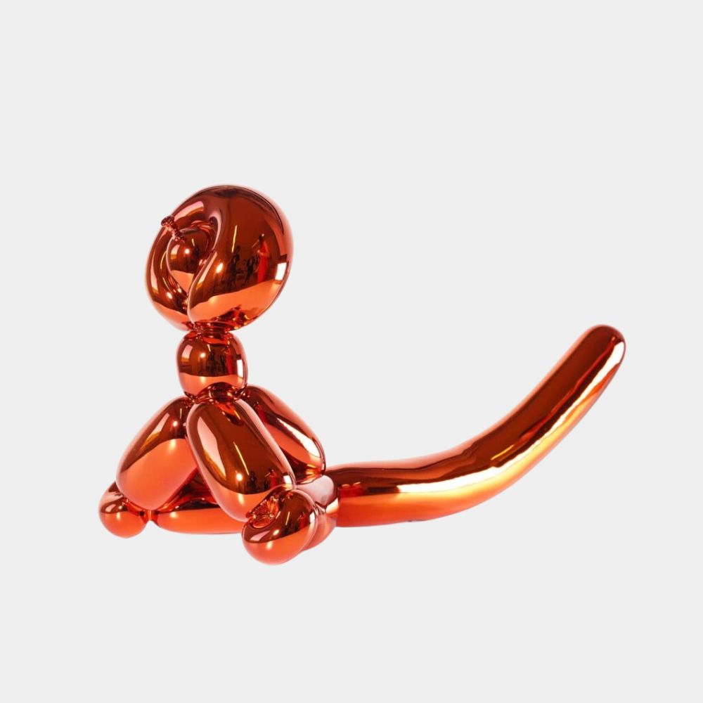 Jeff Koons, Balloon Monkey (Orange), 2019