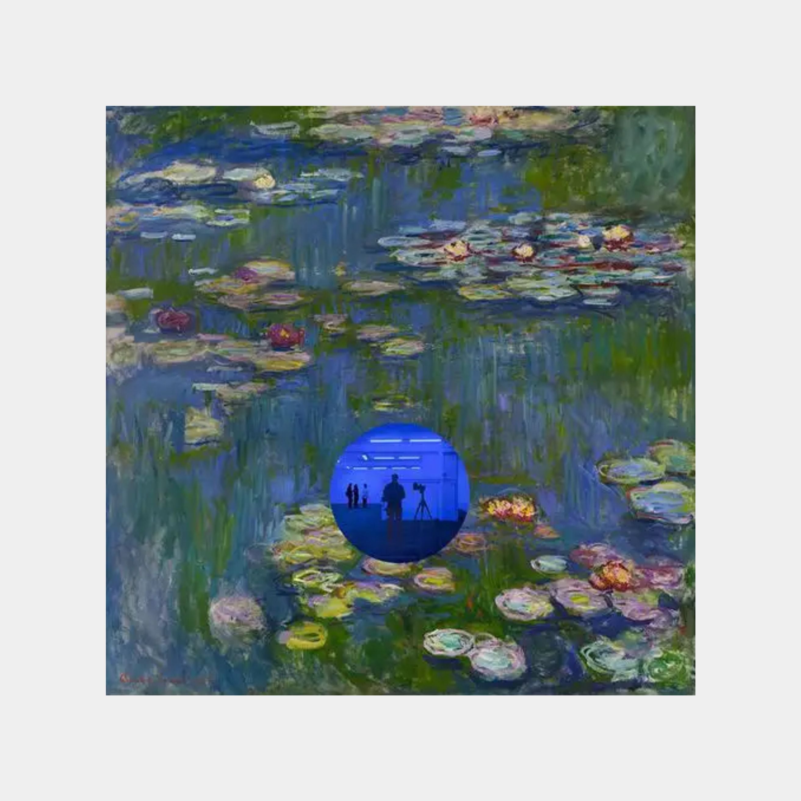 Jeff Koons, The Gazing Ball (Monet Water Lillies), 2018