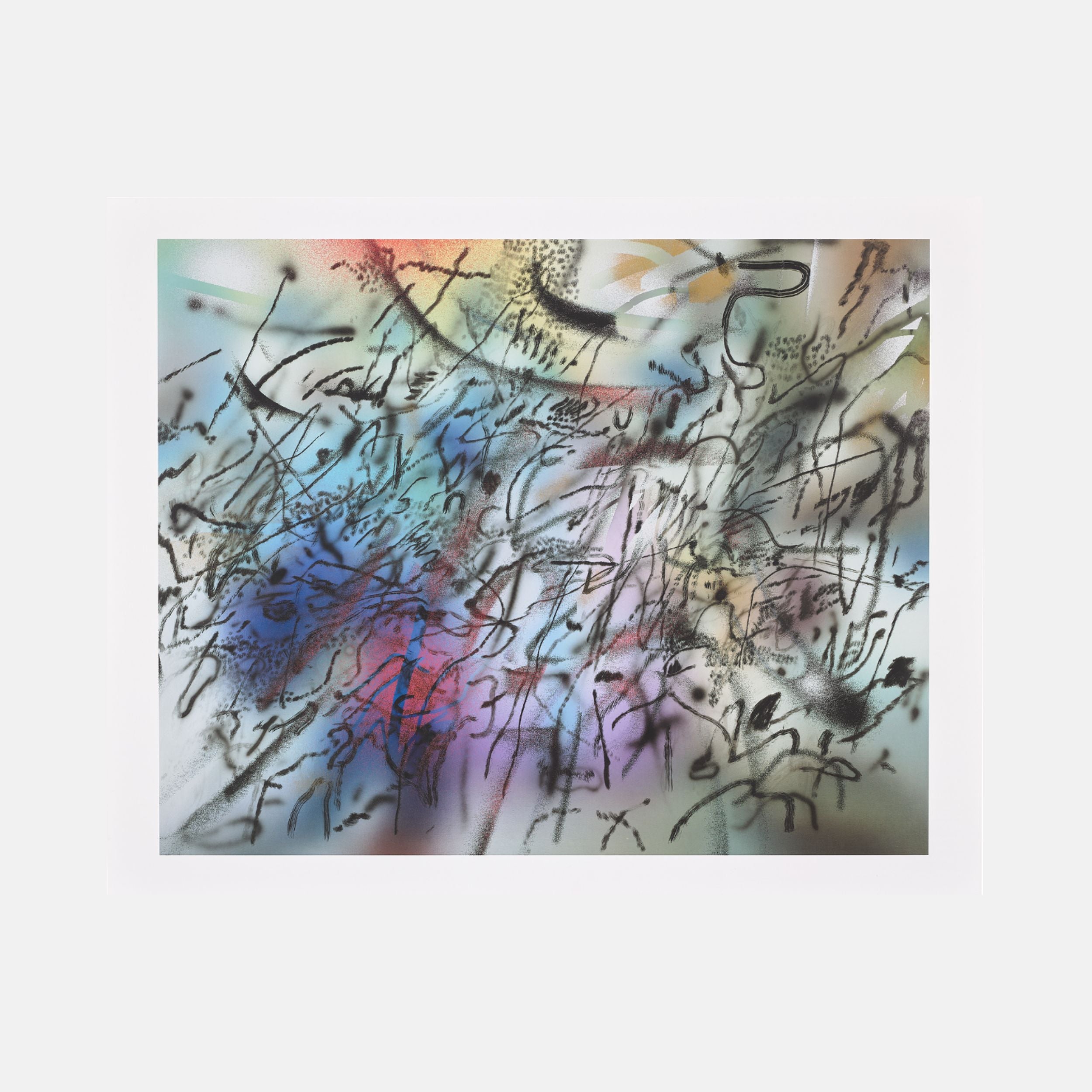 Julie Mehretu, Among the Multitude III, 2020-2021 For Sale - Lougher Contemporary