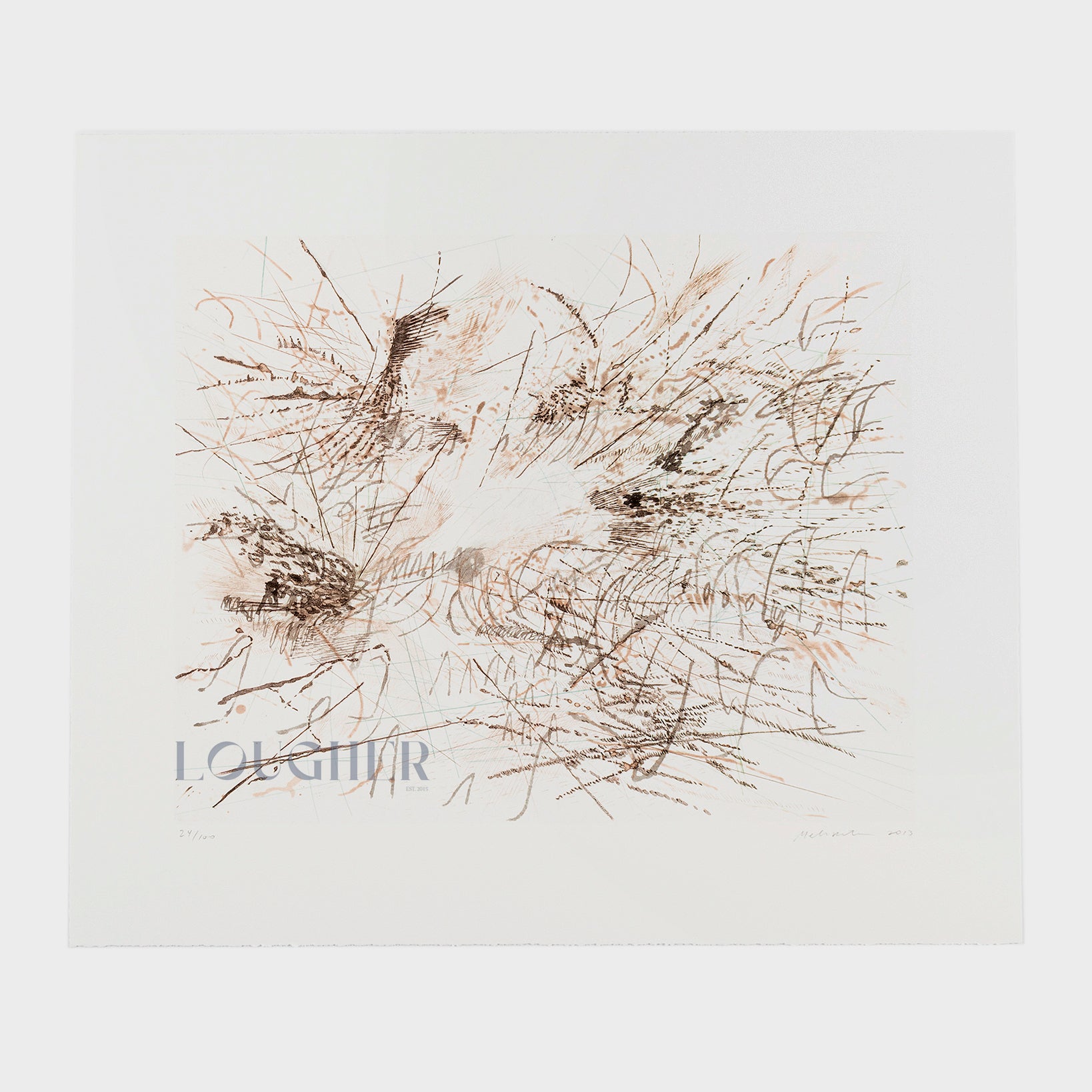 Julie Mehretu, Untitled (Pulse), 2013