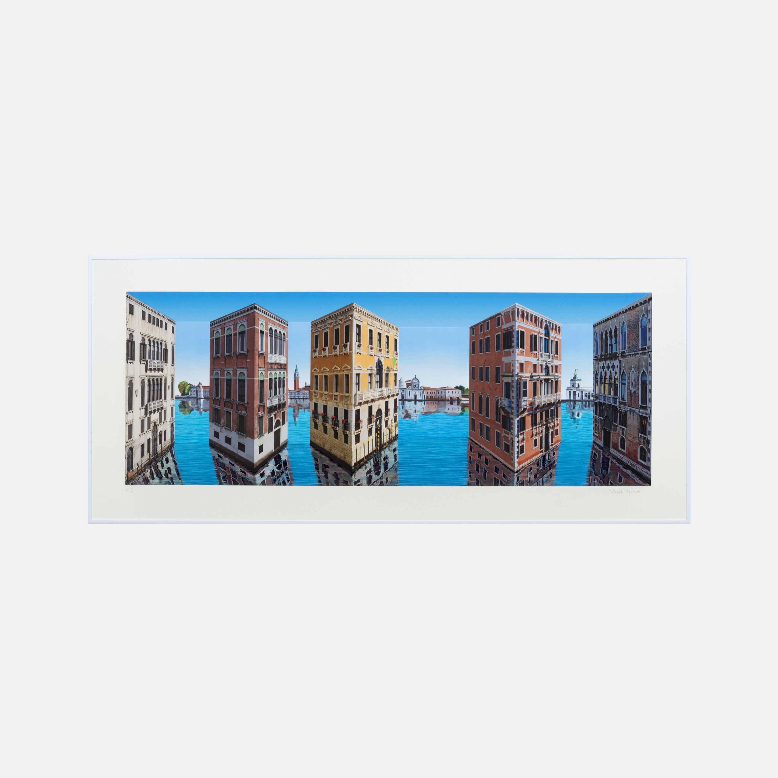 Patrick Hughes, Canaletto, 2024 For Sale | Lougher Contemporary 