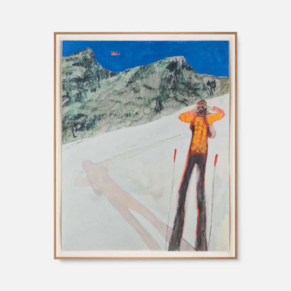 Peter Doig, D1-3 Lost (from Zermatt), 2022