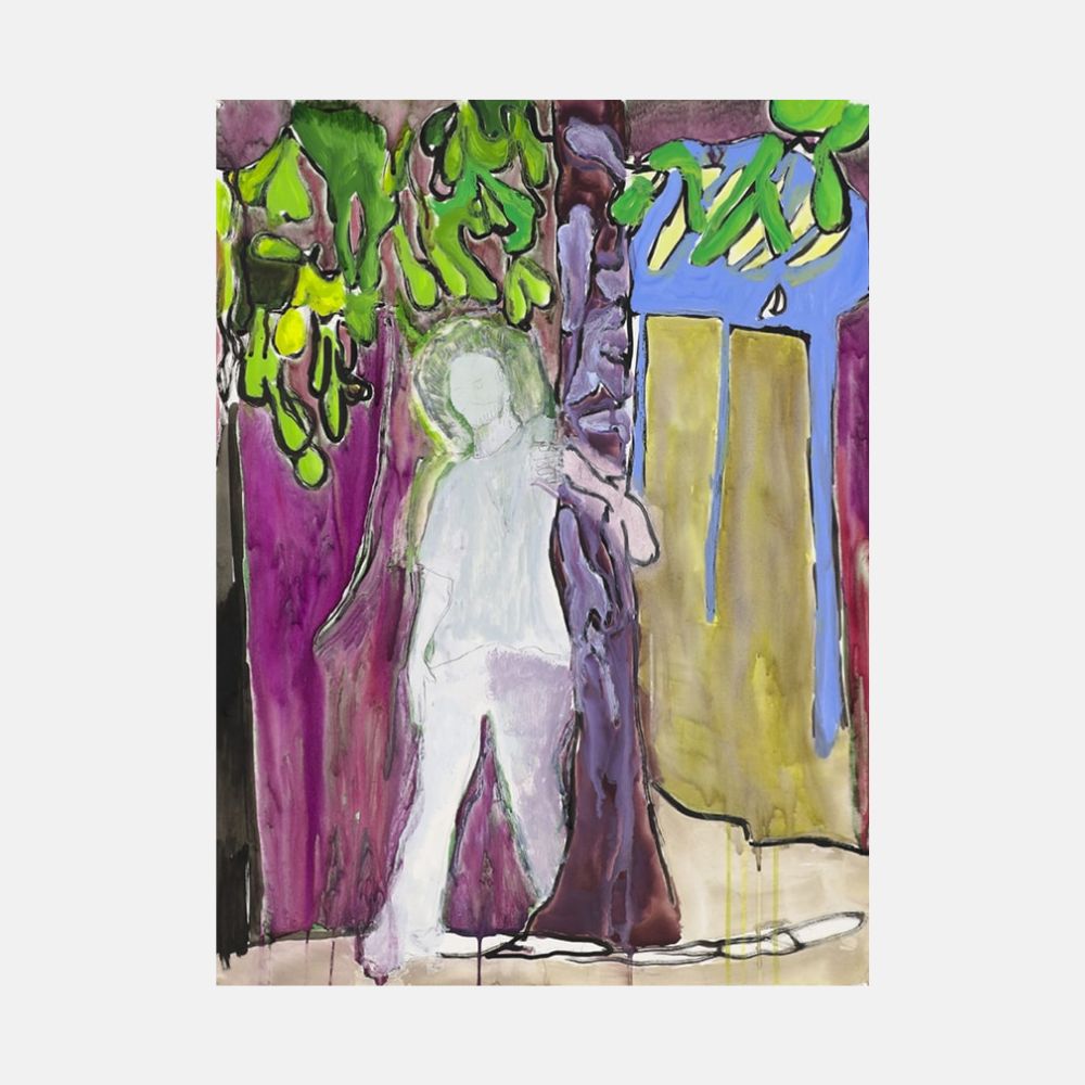 Peter Doig, Night Studio, study, 2011, 2023 For Sale | Lougher Contemporary 