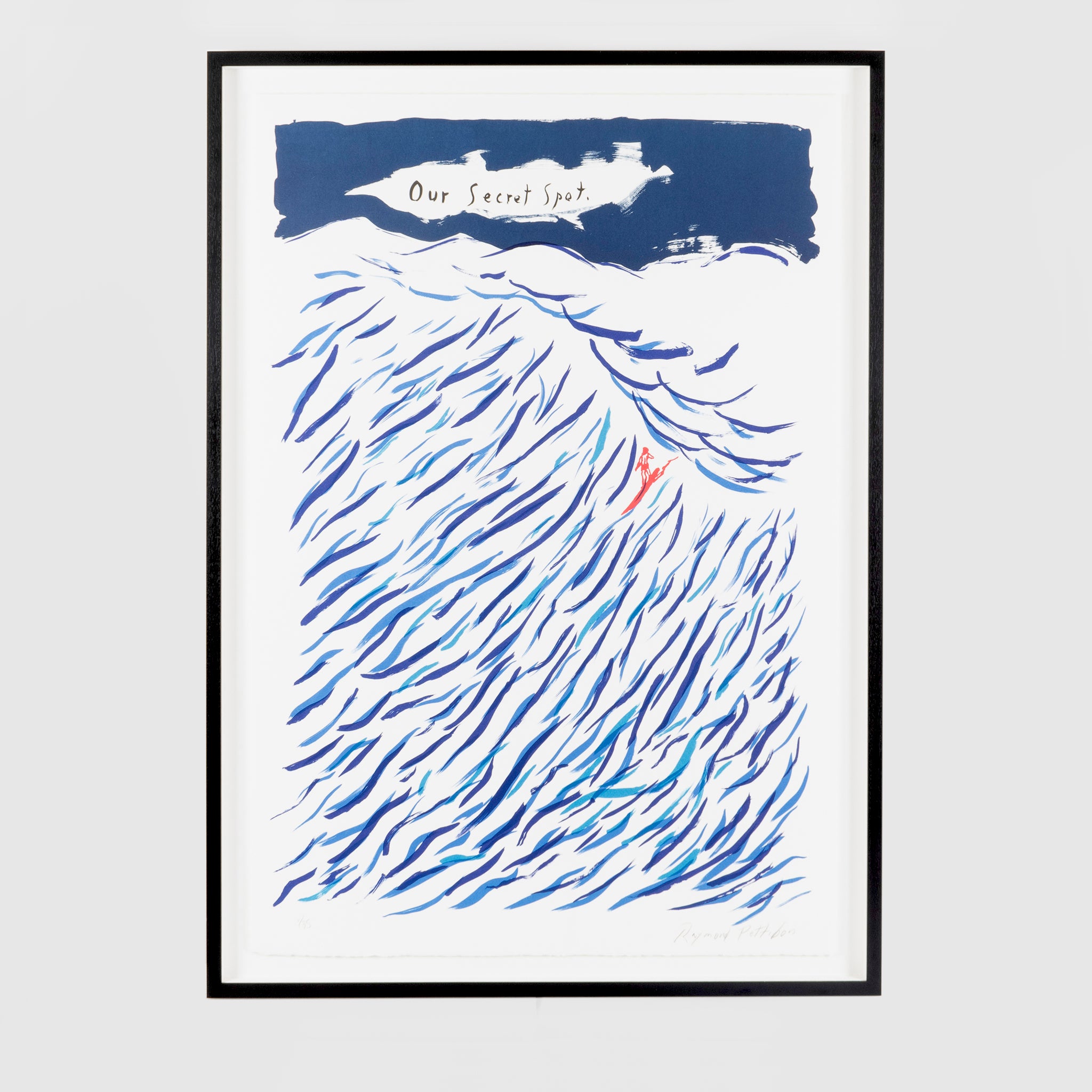 Raymond Pettibon, No Title (Our Secret Spot), 2022