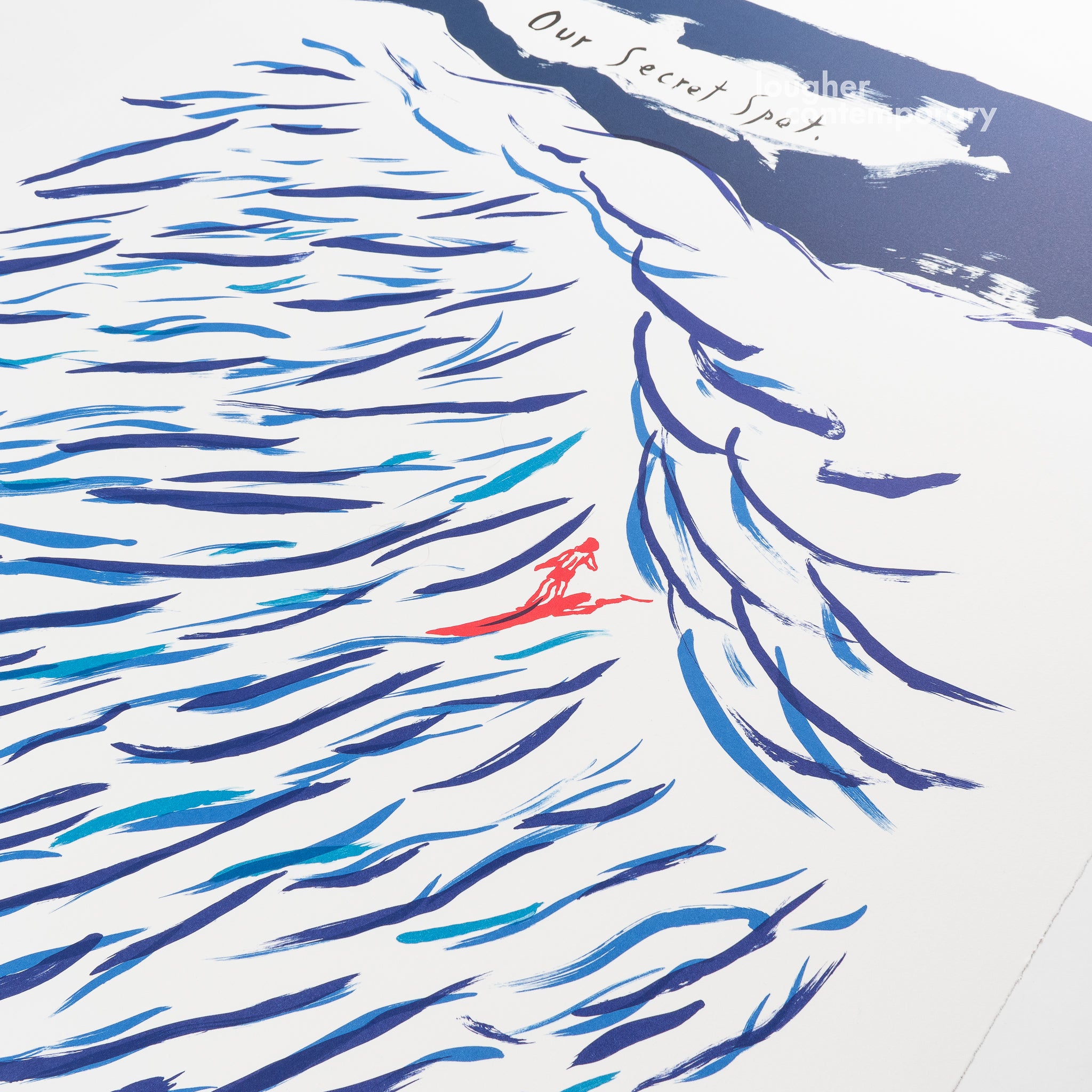 Raymond Pettibon, No Title (Our Secret Spot), 2022