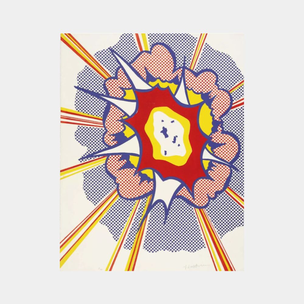 Roy Lichtenstein, Explosion, 1967