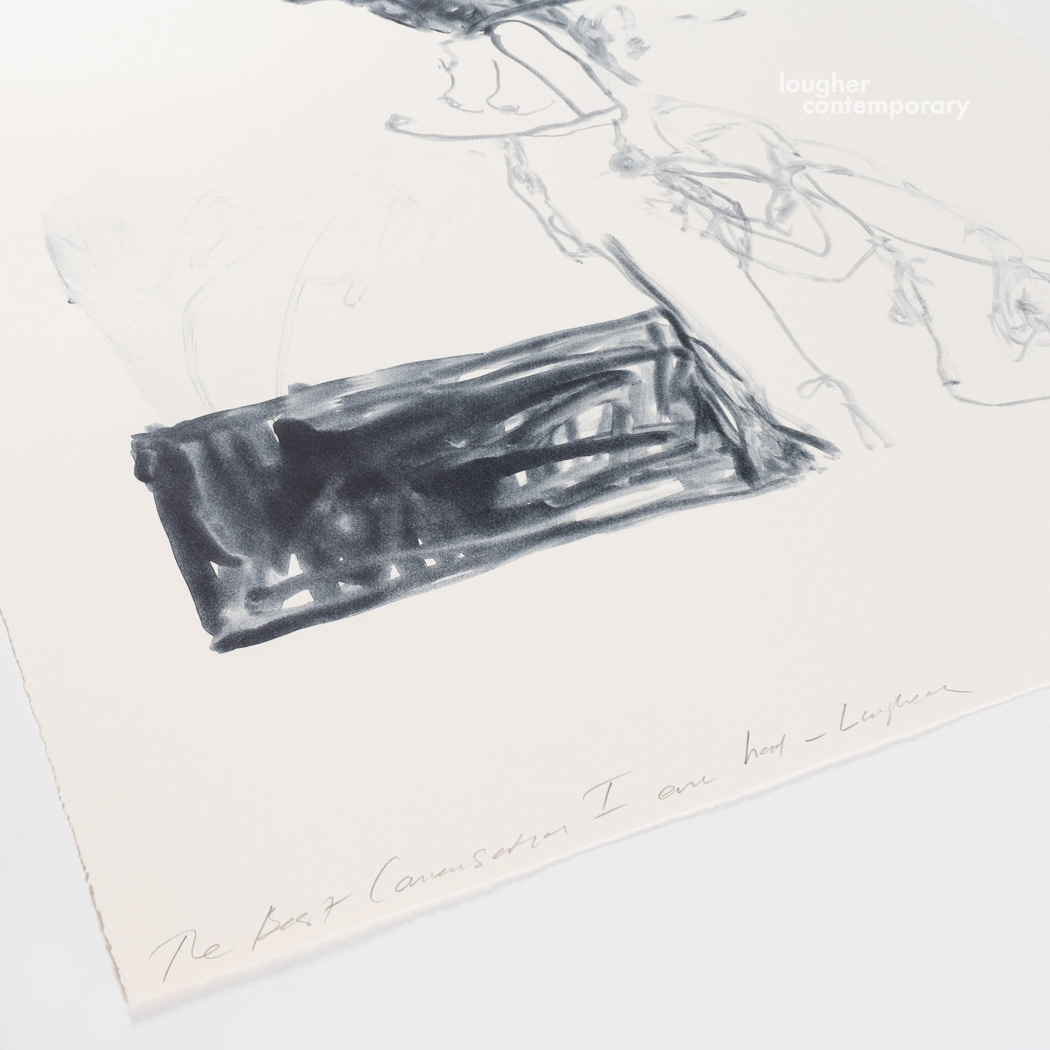 Tracey Emin, The Best Conversation I Ever Had – Laughter (from A Journey to Death), 2022