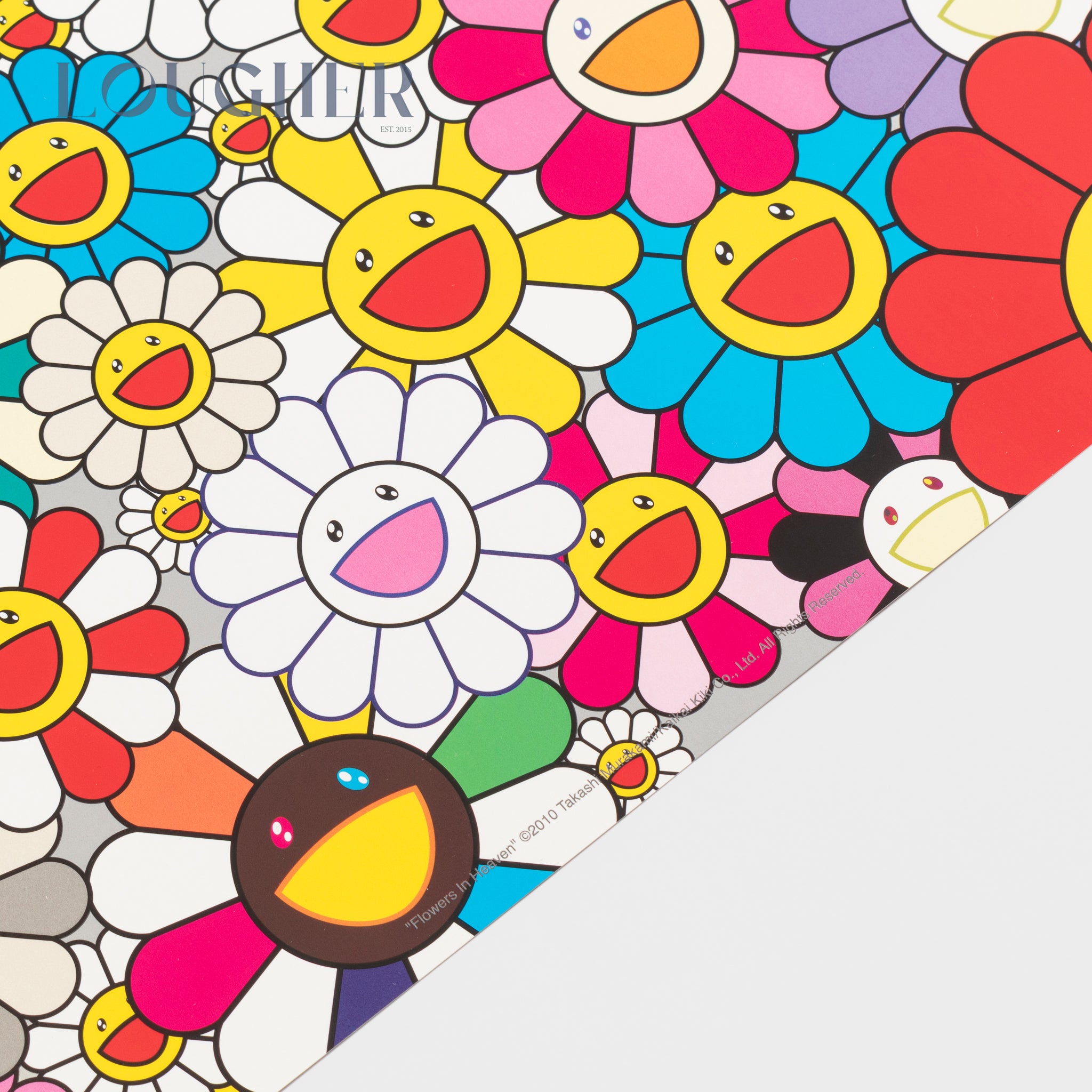 Takashi Murakami, Flowers in Heaven, 2010