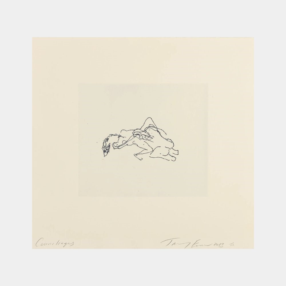 Tracey Emin, Cunnilingus, 2013