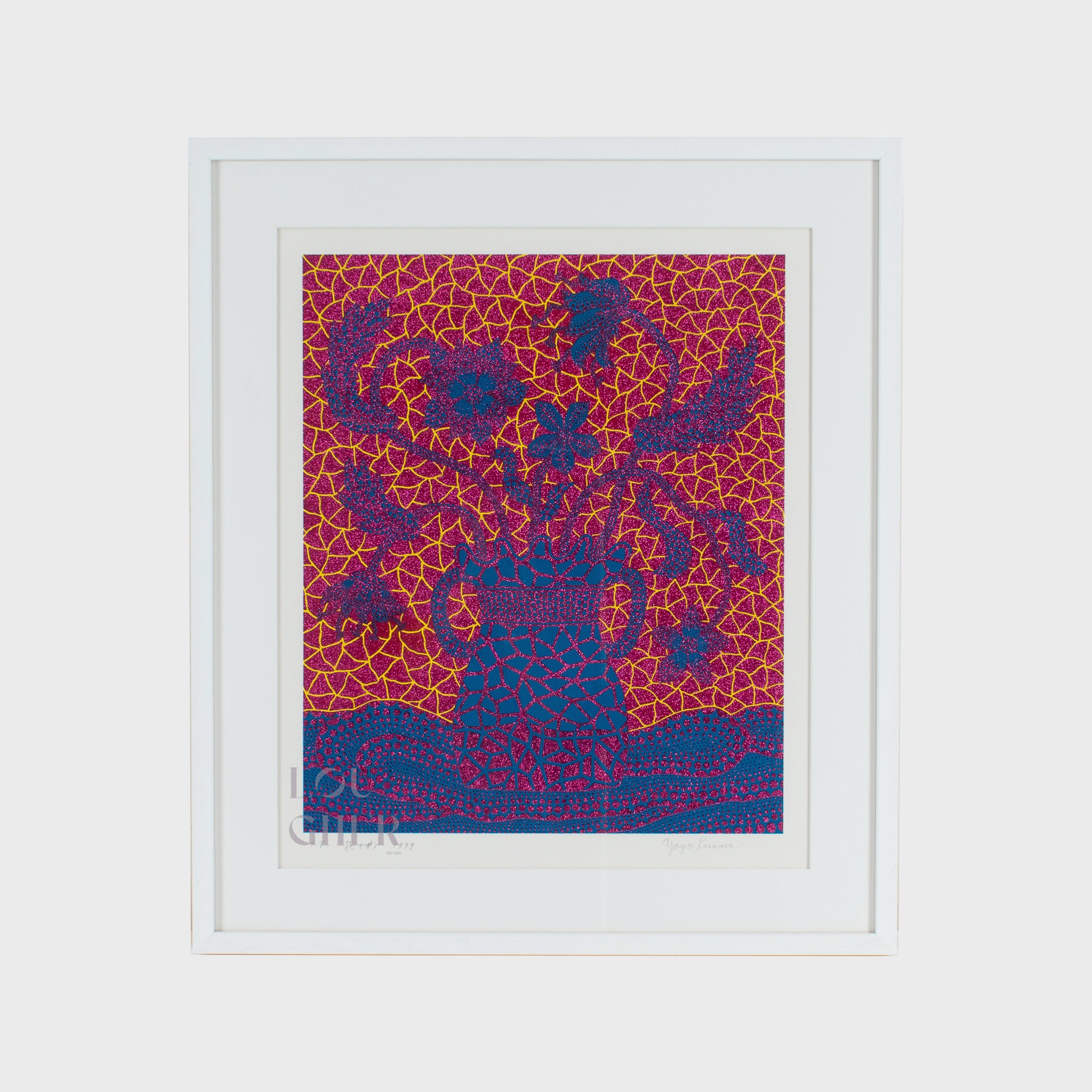 Yayoi Kusama, Flowers (4), 1999 For Sale | Lougher Contemporary 