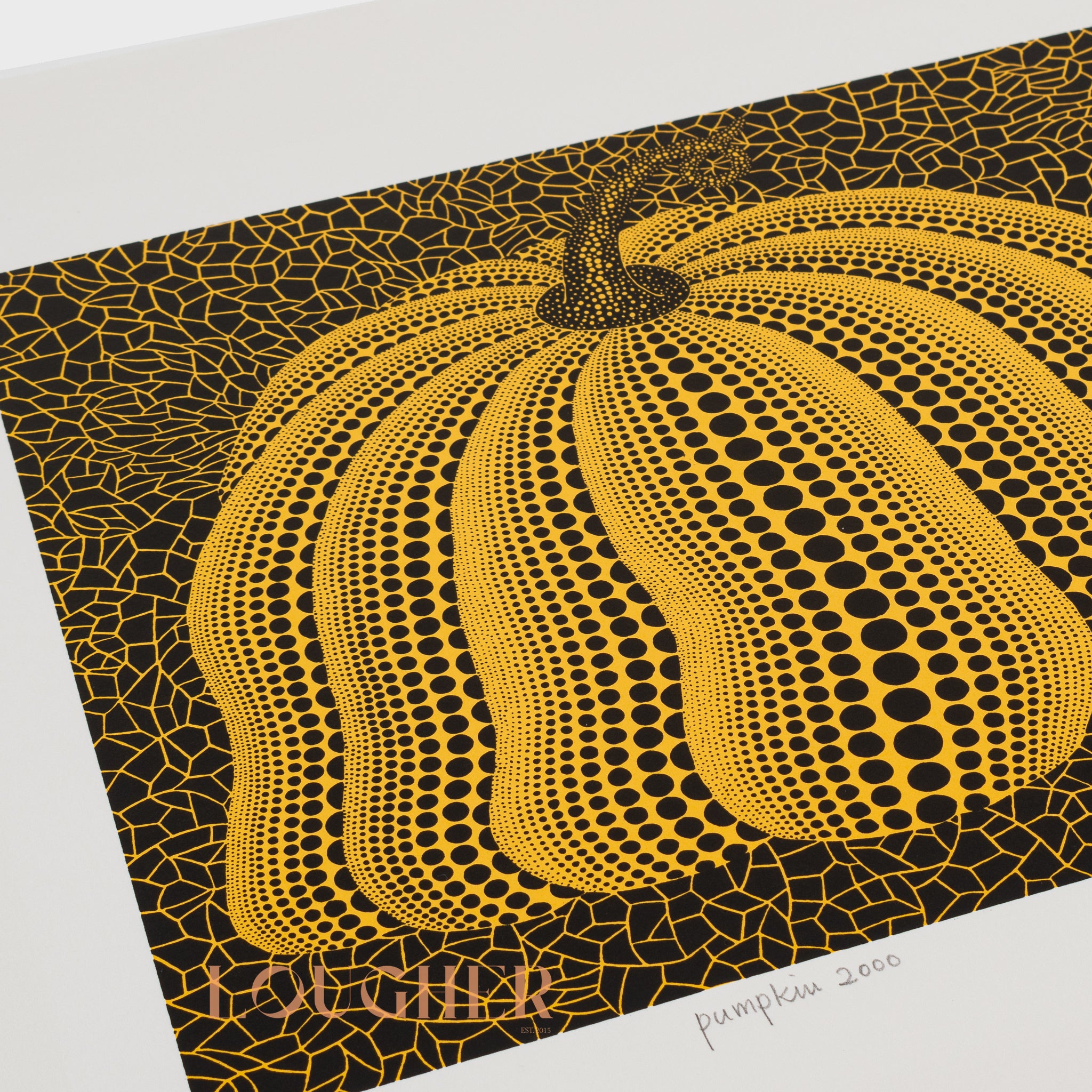 Yayoi Kusama, Pumpkin 2000 (Yellow), 2000