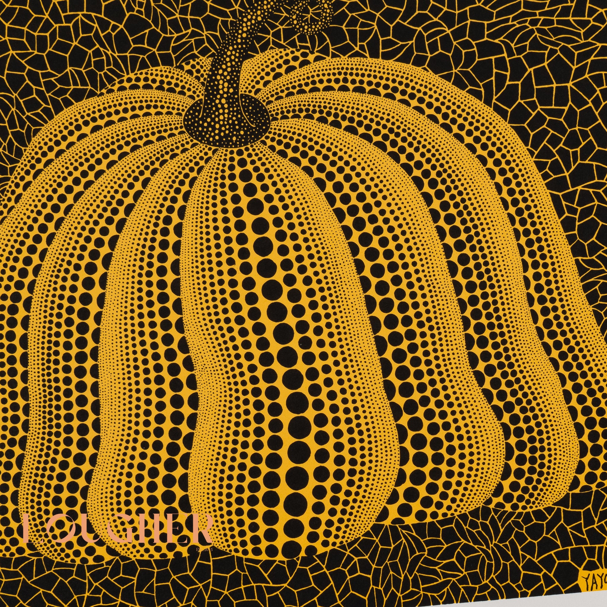 Yayoi Kusama, Pumpkin 2000 (Yellow), 2000