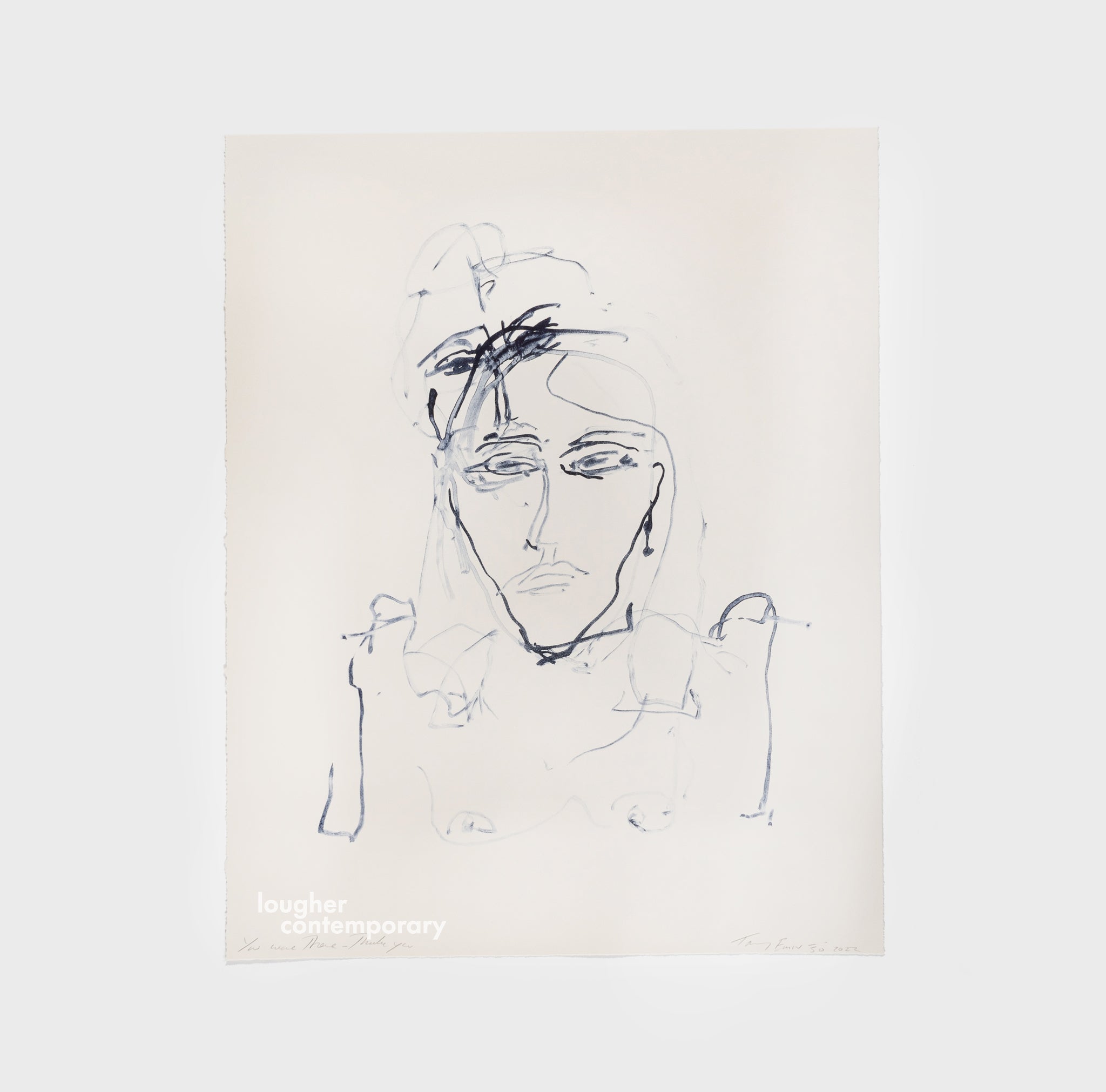 Tracey Emin, You Were There Thank You (from A Journey to Death), 2022 For Sale | Lougher Contemporary 