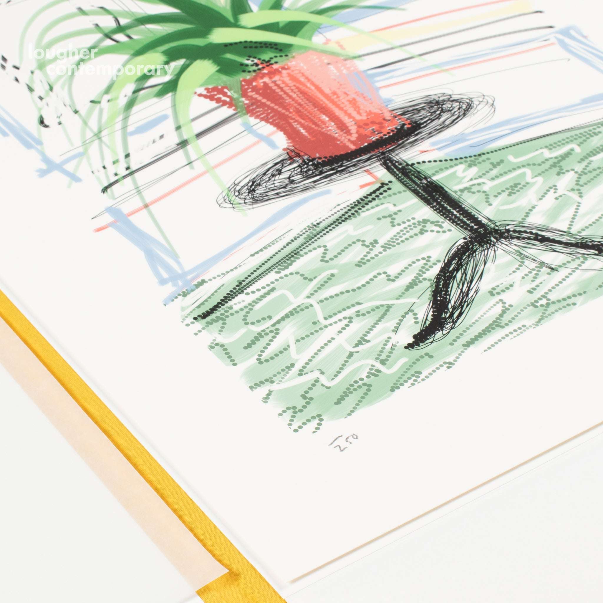 David Hockney, A Bigger Book. Art Edition (No. 501–750), 'Untitled, 468', 2010 For Sale - Lougher Contemporary
