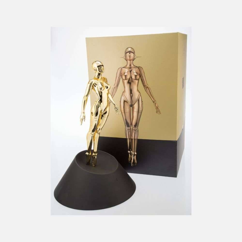 Hajime Sorayama Sexy Robot Floating 1 4 Scale Gold 2020 Lougher