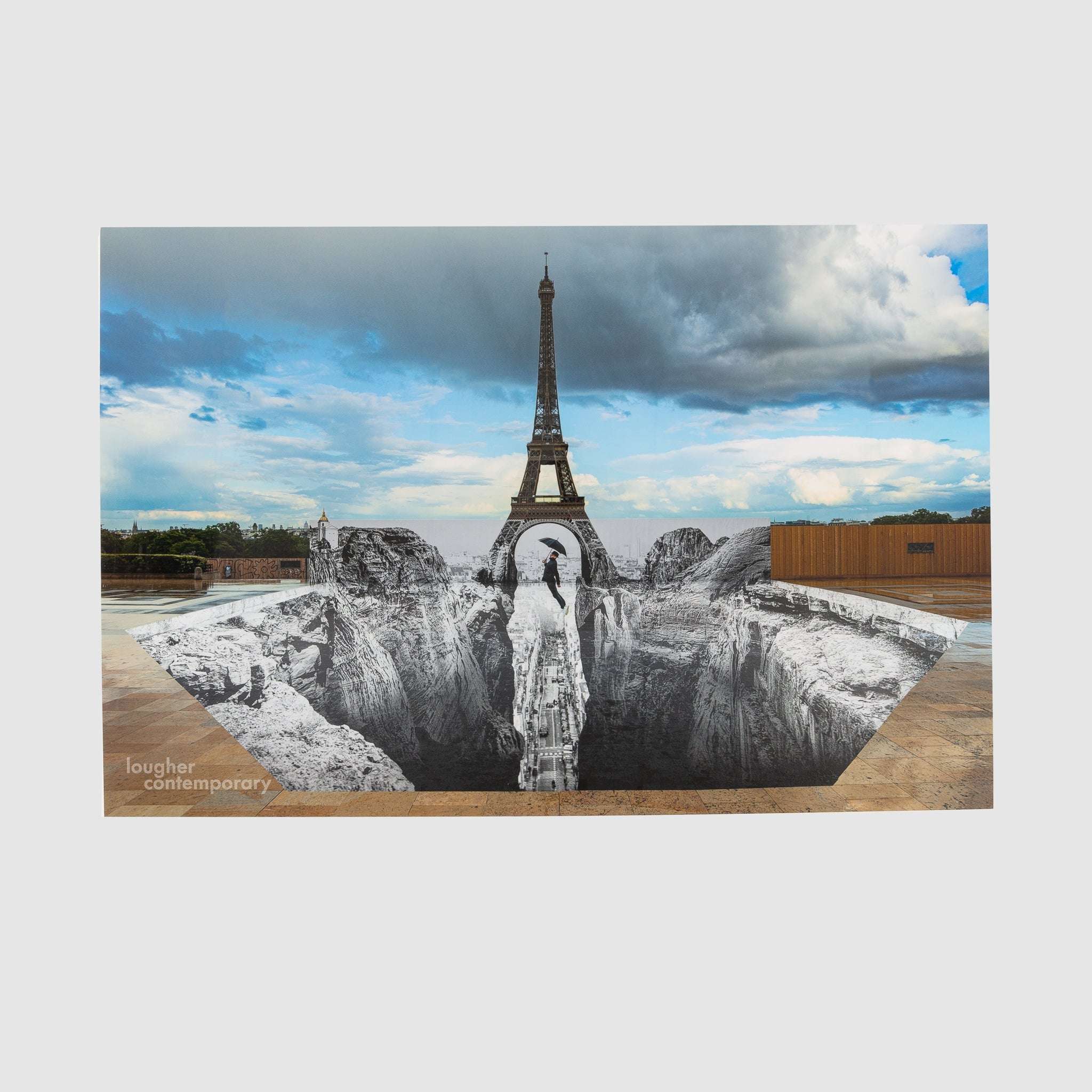 JR, Trompe l'oeil, Les Falaises du Trocadéro, 18 mai 2021, 19h58, Paris, France, 2021, 2021 For Sale - Lougher Contemporary