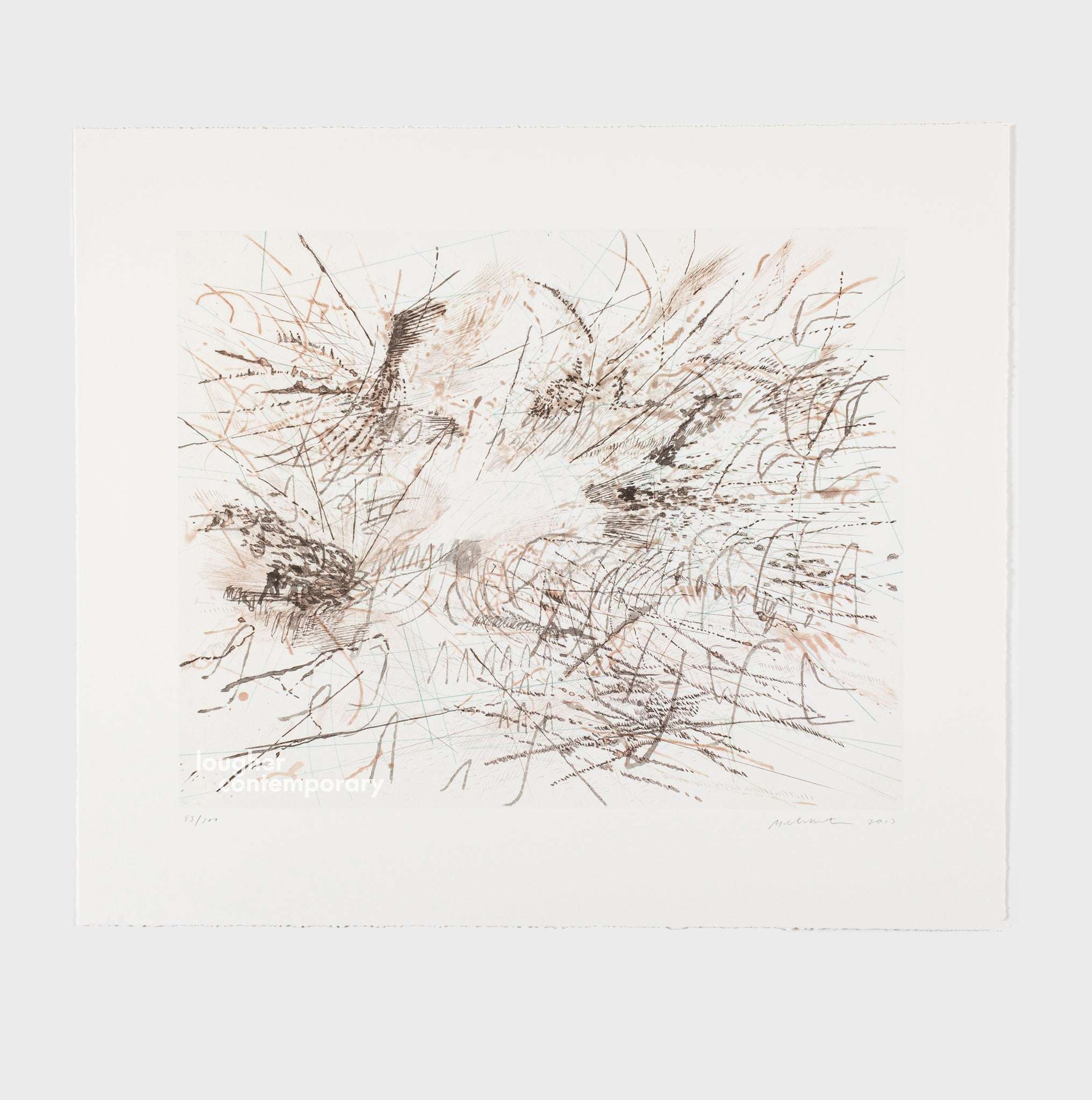 Julie Mehretu, Untitled (Pulse), 2013 For Sale - Lougher Contemporary