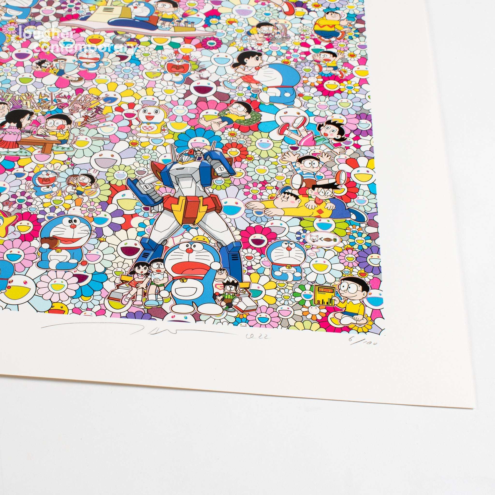 Takashi Murakami, Doraemon In My Memory, 2022 | Lougher Contemporary