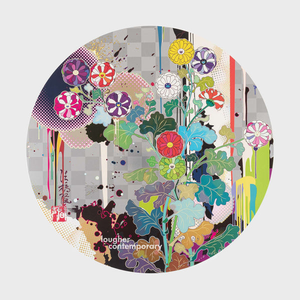 Takashi Murakami, Flowers Blooming in the Isle of the Dead, 2022