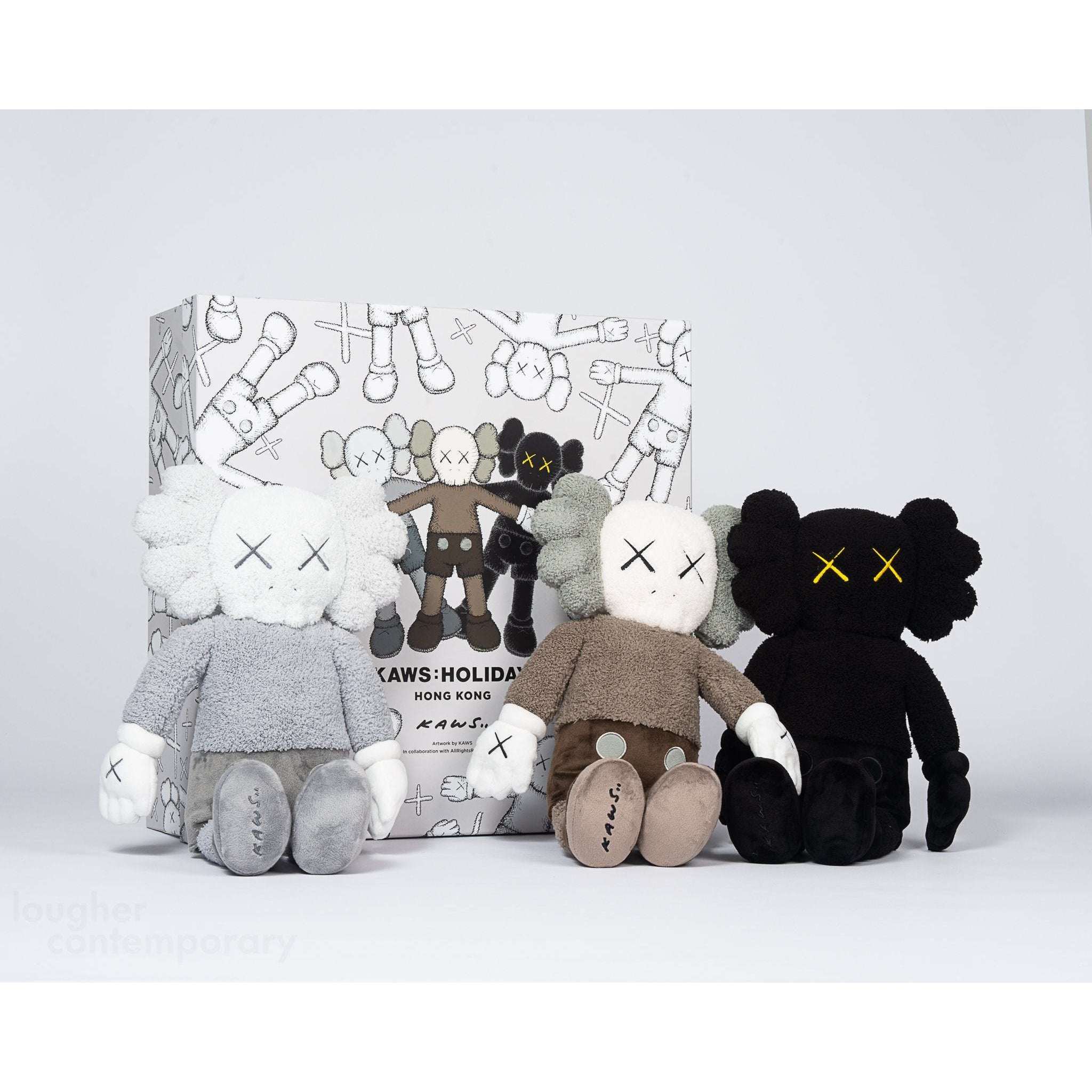 kaws plush set